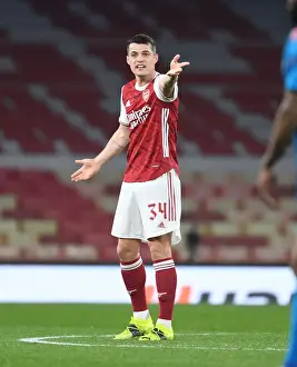 Lone Warrior Xhaka: Arsenal's Battle in Empty Europa League Arena vs Olympiacos