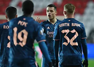 Lone Warrior Xhaka: Arsenal's UEFA Europa League Battle in Empty Eden Arena