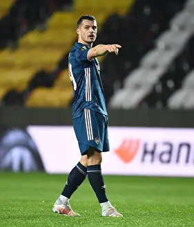 Lone Warrior Xhaka: Arsenal's UEFA Europa League Battle in Empty Eden Arena