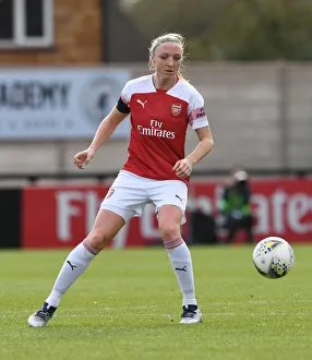 Louise Quinn in Action: Arsenal Women vs. Birmingham City Ladies, WSL (2018-19)