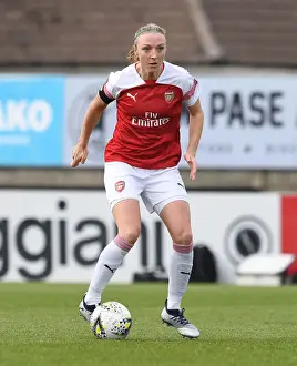 Louise Quinn in Action for Arsenal Women vs Birmingham Ladies, WSL (Women's Super League)
