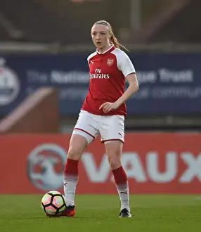 Louise Quinn in Action: Arsenal Women vs Reading Ladies, WSL (Women's Super League)