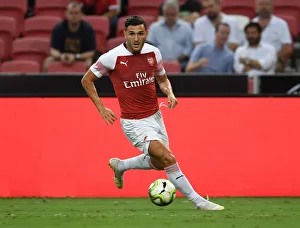 Lucas Perez in Action: Arsenal vs. Atletico Madrid, International Champions Cup 2018