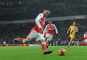 Arsenal V Crystal Palace 2016-17 Prints: Lucas Perez in Action: Arsenal vs Crystal Palace, Premier League 2016-17