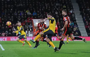 Lucas Perez Scores Arsenal's Second Goal Against AFC Bournemouth (2016-17)