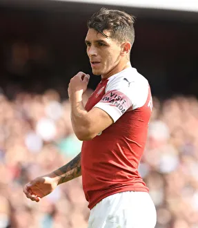 Lucas Torreira in Action: Arsenal vs. West Ham United, Premier League 2018-19
