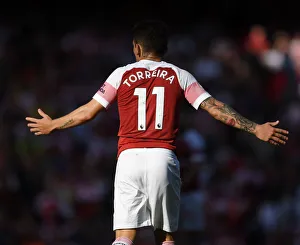 Lucas Torreira in Action: Arsenal vs. Watford, Premier League 2018-19