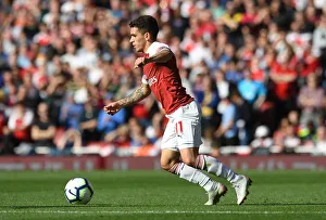 Arsenal V Watford 2018-19 Prints: Lucas Torreira in Action: Arsenal vs. Watford, Premier League 2018-19