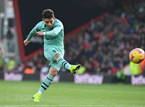AFC Bournemouth V Arsenal 2018-19 Prints: Lucas Torreira in Action: Arsenal vs. Bournemouth, Premier League 2018-19