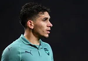 Manchester United V Arsenal 2018-19 Prints: Lucas Torreira in Action: Arsenal vs. Manchester United, Premier League 2018-19