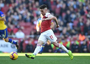 Arsenal V Southampton 2018-19 Prints: Lucas Torreira in Action: Arsenal vs. Southampton, Premier League 2018-19