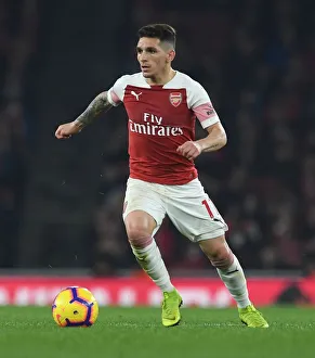 Arsenal V Bournemouth 2018-19 Prints: Lucas Torreira in Action: Arsenal vs AFC Bournemouth, Premier League 2018-19