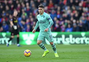 Crystal Palace V Arsenal 2018-19 Prints: Lucas Torreira in Action: Arsenal vs Crystal Palace, Premier League 2018-19