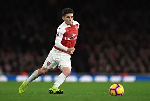 Lucas Torreira in Action: Arsenal vs Huddersfield Town, Premier League 2018-19