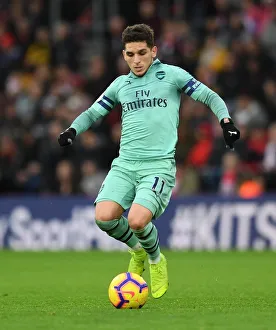 Lucas Torreira in Action: Arsenal vs Southampton, Premier League 2018-19