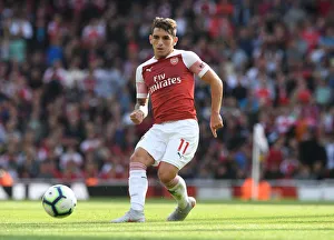 Arsenal V West Ham United 2018-19 Prints: Lucas Torreira in Action: Arsenal vs West Ham United, Premier League 2018-19