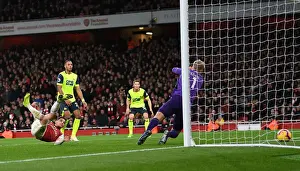 Arsenal V Huddersfield Town - 2018-19 Prints: Lucas Torreira Scores: Arsenal's Thrilling Victory Over Huddersfield Town