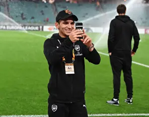 Lucas Torreira's Tenacious Performance: Arsenal's Midfield Maestro Shines against Qarabag FK (2018-19)