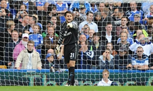 Chelsea v Arsenal 2010-11 Collection: Lucasz Fabianski (Arsenal). Chelsea 2: 0 Arsenal, Barclays Premier League