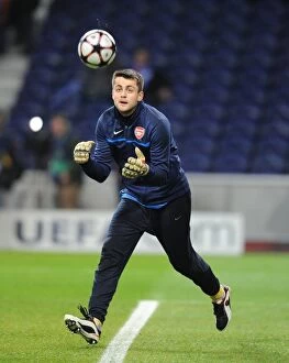 Images Dated 17th February 2010: Lucasz Fabianski (Arsenal). FC Porto 2: 1 Arsenal, UEFA Champions League