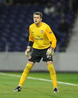 Images Dated 17th February 2010: Lucasz Fabianski (Arsenal). FC Porto 2: 1 Arsenal, UEFA Champions League