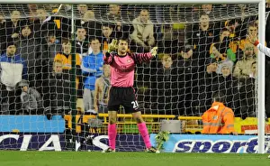 Lucasz Fabianski (Arsenal). Wolverhampton Wanderers 0: 2 Arsenal, Barclays Premier League