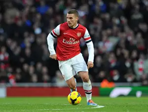 Lukas Podolski (Arsenal). Arsenal 2: 0 Crystal Palace. Barclays Premier League. Emirates Stadium