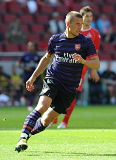 Lukas Podolski (Arsenal). Cologne 0: 4 Arsenal. Pre Season Friendly. Rhein Energie Stadium
