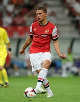 Lukas Podolski (Arsenal). Nagoya Grampus 1: 3 Arsenal. Pre Season Friendly. Arsenal