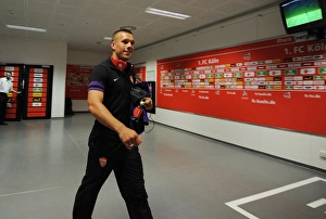 Lukas Podolski Pre-Season Training: Arsenal vs. FC Cologne (2012)