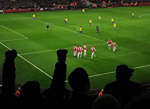 Arsenal V Coventry City - FA Cup 4th Rd 2013-14 Prints: Lukas Podolski Scores First Arsenal Goal: FA Cup Victory over Coventry City