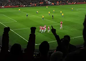 Arsenal V Coventry City - FA Cup 4th Rd 2013-14 Prints: Lukas Podolski's Goal: Arsenal's Victory in FA Cup Fourth Round vs Coventry City (2014)