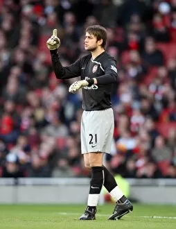 Images Dated 3rd January 2009: Lukasz Fabainski (Arsenal)