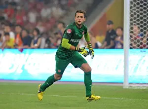 Lukasz Fabianski (Arsenal). Arsenal 0: 2 Manchester City. Pre Season Friendly