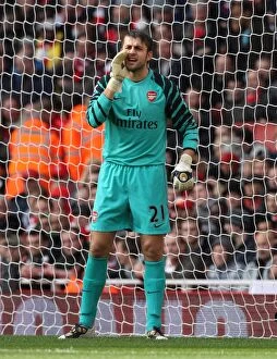 Images Dated 30th October 2010: Lukasz Fabianski (Arsenal). Arsenal 1: 0 West Ham United. Barclays Premier League