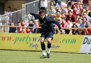 Barnet V Arsenal 2007-08 Prints: Lukasz Fabianski: Arsenal's Dominance Over Barnet in 2007 Pre-Season Friendly