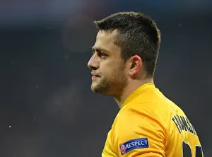 Bayern Munich V Arsenal 2012-13 Prints: Lukasz Fabianski: Arsenal's Fortitude in Bayern Munich's Den (UEFA Champions League 2012-13)