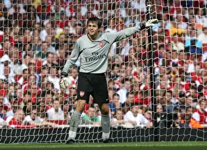 Arsenal V Juventus Prints: Lukasz Fabianski: Arsenal's Wall Against Juventus in Emirates Cup, 2008