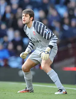 Aston Villa V Arsenal 2010-11 Prints: Lukasz Fabianski's Brilliant Performance: Arsenal's 4-2 Victory over Aston Villa (November 2010)