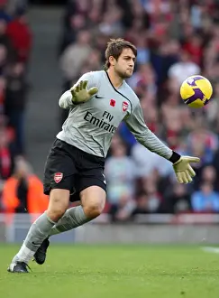 Lukasz Fabianski's Heroic Performance: Arsenal's 2-1 Victory Over Manchester United, Barclays Premier League, Emirates Stadium (08/11/08)