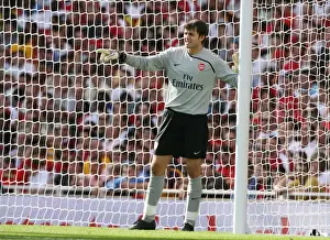 Arsenal V Juventus Prints: Lukasz Fabianski's Unforgettable Heroics: Arsenal vs Juventus, Emirates Cup 2008
