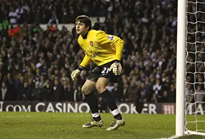 Tottenham V Arsenal Carling Cup Prints: Lukasz Fabianski's Unforgettable Night: Arsenal's 5:1 Defeat at White Hart Lane