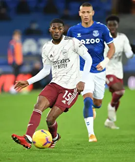 Everton V Arsenal 2020-21 Prints: Maitland-Niles Breaks Past Richarlison: Everton vs Arsenal, Premier League 2020-21