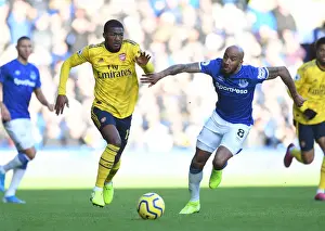 Everton V Arsenal 2019-20 Prints: Maitland-Niles vs. Delph: Premier League Battle - Everton vs. Arsenal (December 2019)