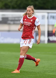 Malin Gut in Action: Arsenal Women vs. Reading Women, FA WSL Match, 2020-21