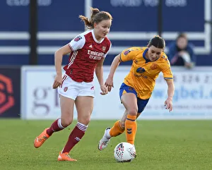 Malin Gut in Action: Arsenal Women vs Everton Women, FA WSL 2020-21