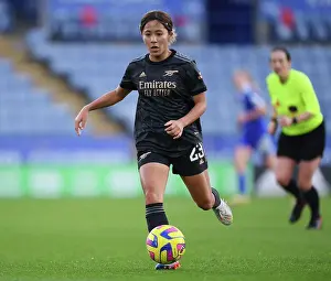 Leicester City Women V Arsenal Women 2022-23 Prints: Mana Iwabuchi in Action: Arsenal vs Leicester City Women, FA WSL 2022-23