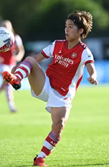 Mana Iwabuchi in Action: Arsenal Women vs. Everton Women, FA Womens Super League 2021-22