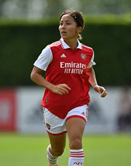 Arsenal Women V Brighton And Hove Albion Women - Pre Season 2022-23 Prints: Mana Iwabuchi's Star Performance: Arsenal Women vs Brighton & Hove Albion Women Pre-Season Friendly