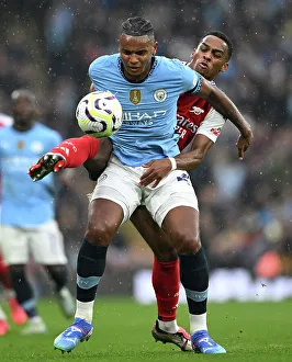 Manchester City V Arsenal 2024-25 Prints: Manchester City FC v Arsenal FC - Premier League